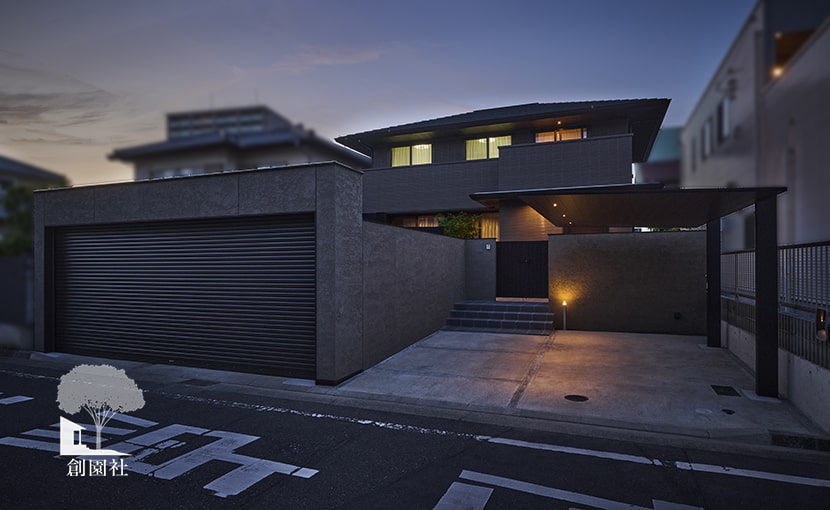 群馬県　前橋市　外構