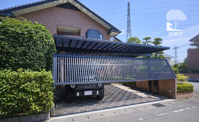 群馬県前橋市　リフォーム外構