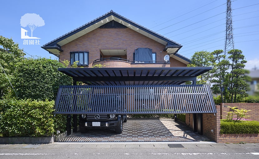 群馬県前橋市　リフォーム外構